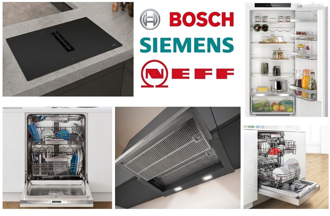 Perfekte Technik für Ihre Küche:            Einbau & Gerätetausch vom Profi